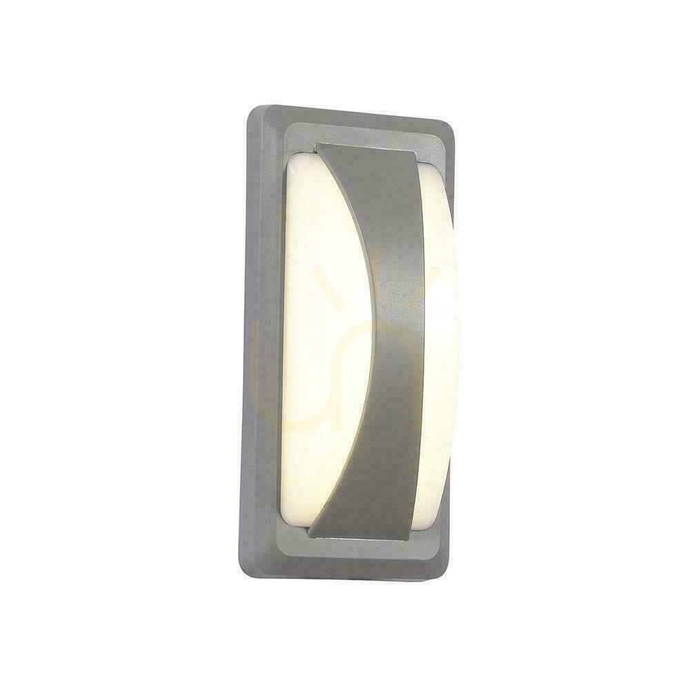 Sprawdź Oprawa Ścienna V-TAC 12W LED Szara IP65 VT-8058 4000K 1160lm Oprawa Ścienna V-TAC 12W LED Szara IP65 VT-8058 4000K 1160lm