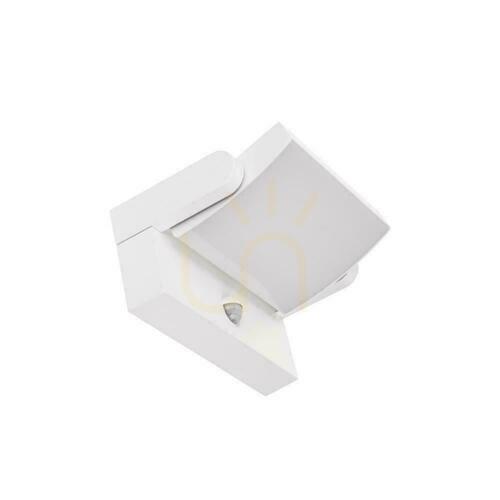 Sprawdź Projektor Oprawa Elewacyjna V-TAC 17W LED Czujnik Ruchu Biała IP65 VT-11020S 3000K 2520lm