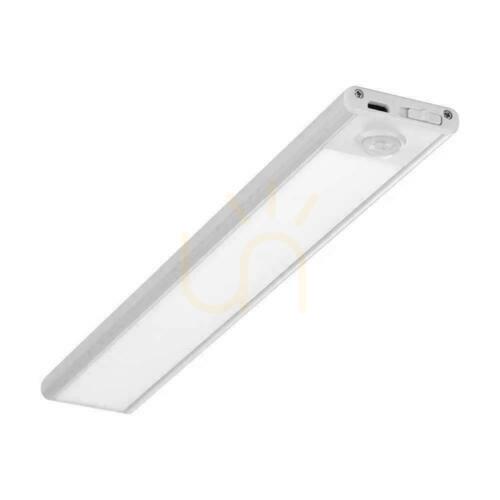 Sprawdź Oprawa podszafkowa V-TAC 2W LED Srebrna Czujnik Ruchu Ładowanie USB 40cm VT-8142 4000K 160lm