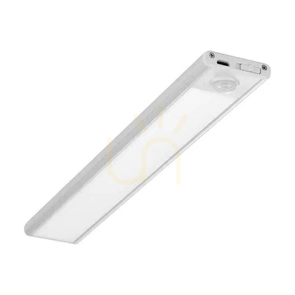 Zobacz Oprawa podszafkowa V-TAC 2W LED Srebrna Czujnik Ruchu Ładowanie USB 40cm VT-8142 3000K 160lm Oprawa podszafkowa V-TAC 2W LED Srebrna Czujnik Ruchu Ładowanie USB 40cm VT-8142 3000K 160lm