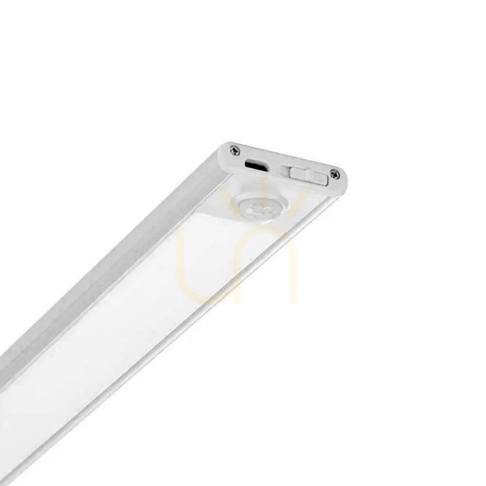 Sprawdź Oprawa podszafkowa V-TAC 2W LED Srebrna Czujnik Ruchu Ładowanie USB 40cm VT-8142 3000K 160lm Oprawa podszafkowa V-TAC 2W LED Srebrna Czujnik Ruchu Ładowanie USB 40cm VT-8142 3000K 160lm
