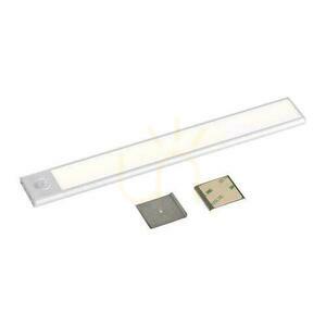 Oprawa podszafkowa V-TAC 2,5W LED Srebrna Czujnik Ruchu Ładowanie USB 60cm VT-8143 3000K 260lm small 8
