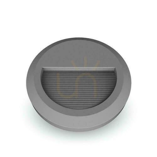 Sprawdź Oprawa Schodowa 2W LED V-TAC Szara Okrągła 230V IP65 VT-1142 3000K 80lm