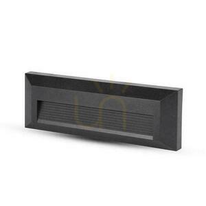 Oprawa Schodowa 3W LED V-TAC Czarna Prostokąt 230V IP65 VT-1162 3000K 110lm 1 Oprawa Schodowa 3W LED V-TAC Czarna Prostokąt 230V IP65 VT-1162 3000K 110lm small 1