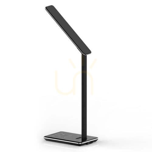 Sprawdź Lampka Biurkowa V-TAC 4W 3w1 Indukcja Zmiana Barwy Czarna VT-7405 3000K-6500K 500lm
