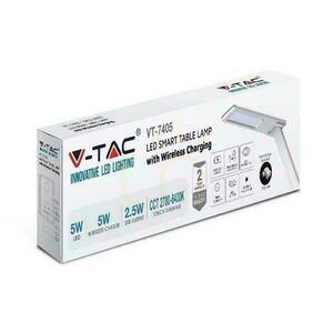 Lampka Biurkowa V-TAC 4W 3w1 Indukcja Zmiana Barwy Czarna VT-7405 3000K-6500K 500lm small 4