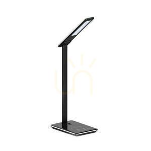 Lampka Biurkowa V-TAC 4W 3w1 Indukcja Zmiana Barwy Czarna VT-7405 3000K-6500K 500lm small 0