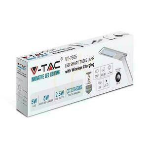 Lampka Biurkowa V-TAC 5W 3w1 Indukcja Zmiana Barwy Biała VT-7505 3000K-6500K 560lm 3 Lampka Biurkowa V-TAC 5W 3w1 Indukcja Zmiana Barwy Biała VT-7505 3000K-6500K 560lm small 3