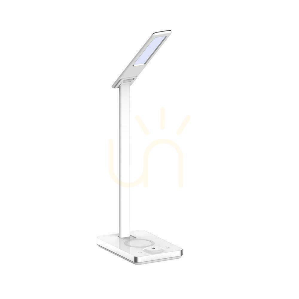 Sprawdź Lampka Biurkowa V-TAC 5W 3w1 Indukcja Zmiana Barwy Biała VT-7505 3000K-6500K 560lm Lampka Biurkowa V-TAC 5W 3w1 Indukcja Zmiana Barwy Biała VT-7505 3000K-6500K 560lm