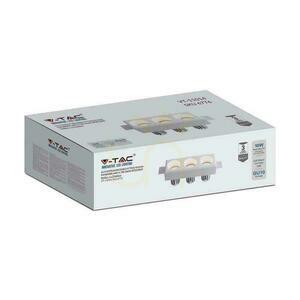 Oprawa Gipsowa V-TAC 3xGU10 Sufitowa Biała 220x80 3 Lata Gwarancji small 1