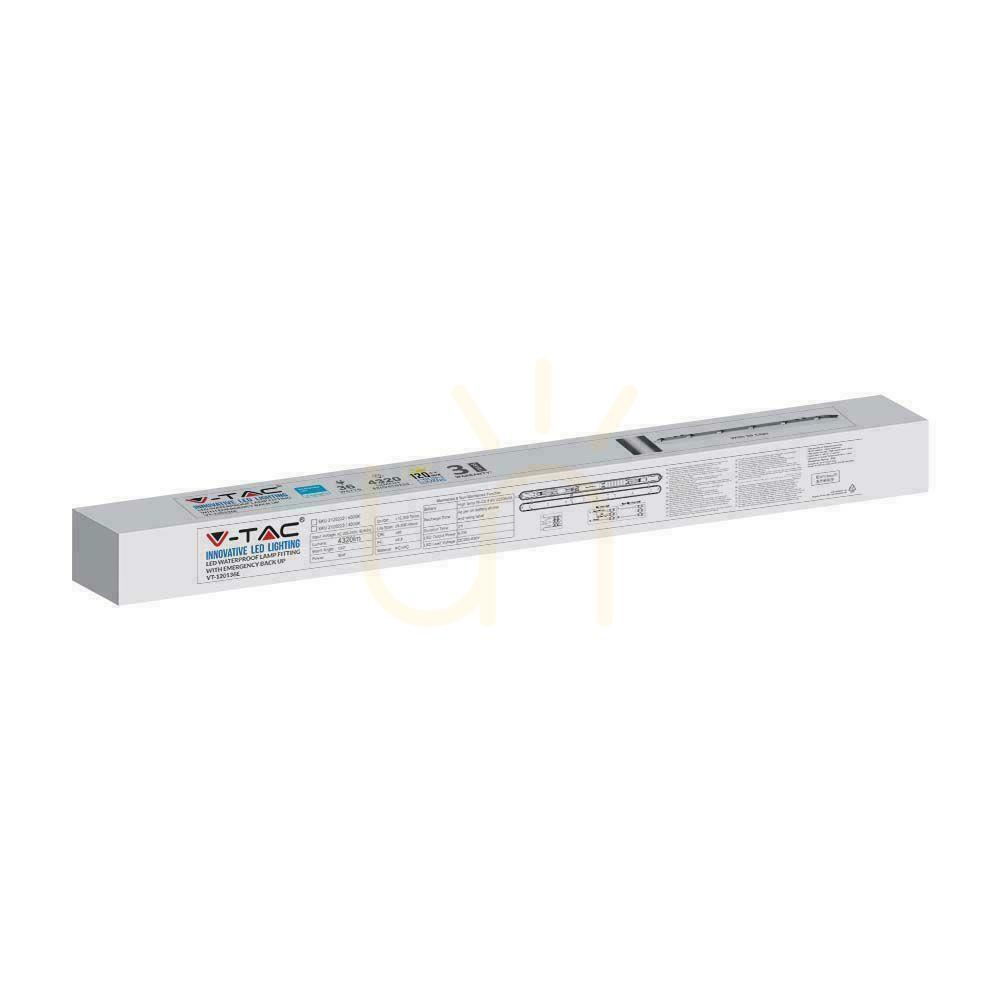 Pokaż Oprawa Hermetyczna LED V-TAC SAMSUNG CHIP M-SERIES 36W 120cm Układ Awaryjny VT-120136 6400K 4320lm 3 Lata Gwarancji Oprawa Hermetyczna LED V-TAC SAMSUNG CHIP M-SERIES 36W 120cm Układ Awaryjny VT-120136 6400K 4320lm 3 Lata Gwarancji