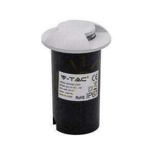 Oprawa Gruntowa Ogrodowa Najazdowa V-TAC 1W LED Biała 2-Stronna IP67 VT-1161 3000K 50lm small 2