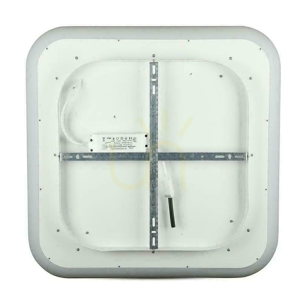 Wyświetl Oprawa LED V-TAC 25W Oprawa Sufitowa Kwadrat Zmiana Barwy 30x30cm Ściemnianie Biały VT-7309 2700K-6400K 2500lm 3 Lata Gwarancji Oprawa LED V-TAC 25W Oprawa Sufitowa Kwadrat Zmiana Barwy 30x30cm Ściemnianie Biały VT-7309 2700K-6400K 2500lm 3 Lata Gwarancji