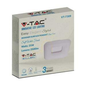 Oprawa LED V-TAC 25W Oprawa Sufitowa Kwadrat Zmiana Barwy 30x30cm Ściemnianie Biały VT-7309 2700K-6400K 2500lm 3 Lata Gwarancji 4 Oprawa LED V-TAC 25W Oprawa Sufitowa Kwadrat Zmiana Barwy 30x30cm Ściemnianie Biały VT-7309 2700K-6400K 2500lm 3 Lata Gwarancji small 4