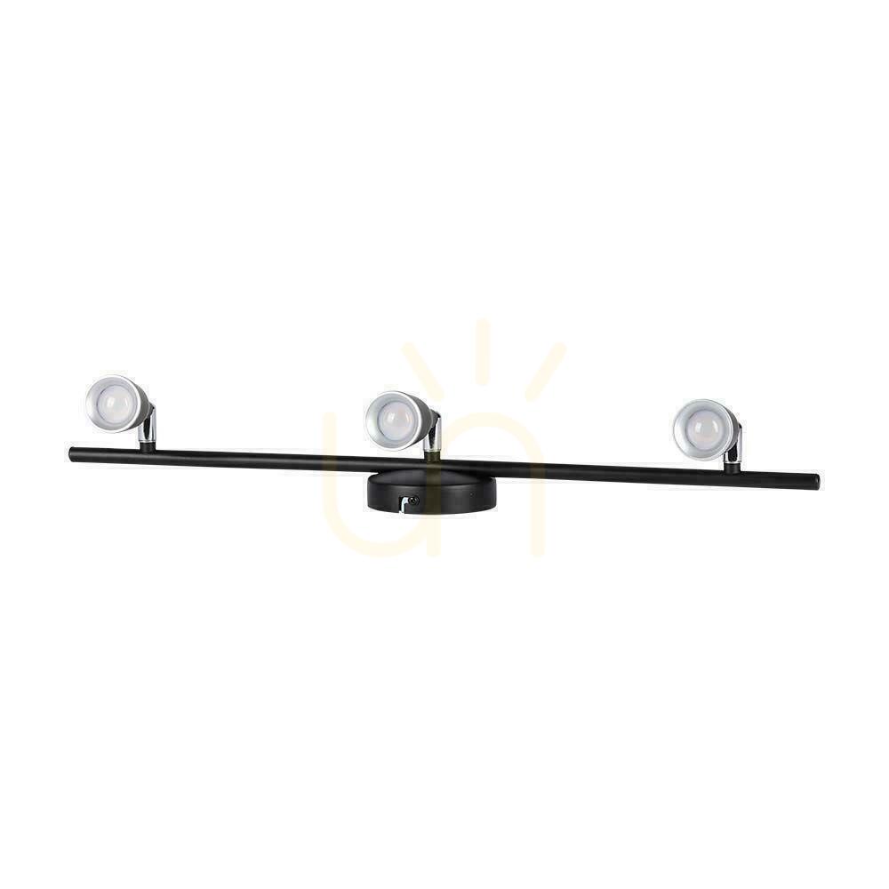 Obejrzyj Oprawa Listwa Sufitowa V-TAC 13.5W LED Czarna VT-813 4000K 1260lm 3 Lata Gwarancji Oprawa Listwa Sufitowa V-TAC 13.5W LED Czarna VT-813 4000K 1260lm 3 Lata Gwarancji