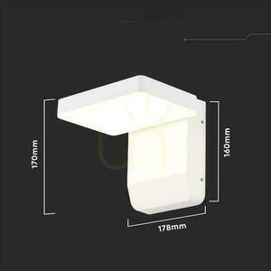 Projektor Oprawa Elewacyjna V-TAC 17W LED Biała IP65 VT-11020 4000K 2580lm small 5