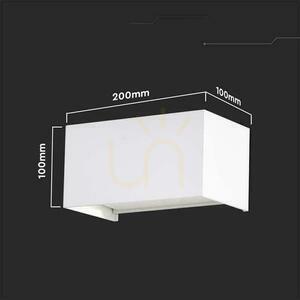Biały kinkiet zewnętrzny LED V-TAC VT-8125 24 W, 3000 K, 2720 lm small 2
