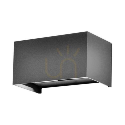Sprawdź Kinkiet zewnętrzny V-TAC VT-8125 LED 24 W 4000K góra-dół IP65 szary 2720 lm