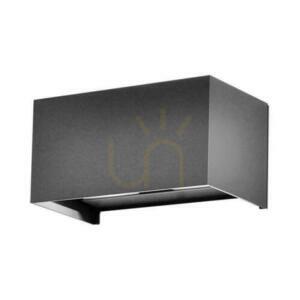 Kinkiet zewnętrzny V-TAC VT-8125 LED 24 W 4000K góra-dół IP65 szary 2720 lm small 0