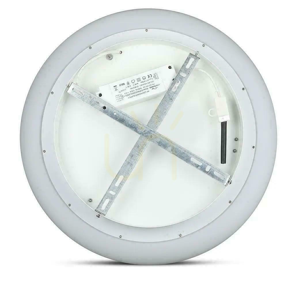 Wyświetl Oprawa LED V-TAC 80W Oprawa Sufitowa Owal Zmiana Barwy 75cm Ściemnianie Biały VT-7752-N 2700K-6400K 7300lm 3 Lata Gwarancji Oprawa LED V-TAC 80W Oprawa Sufitowa Owal Zmiana Barwy 75cm Ściemnianie Biały VT-7752-N 2700K-6400K 7300lm 3 Lata Gwarancji