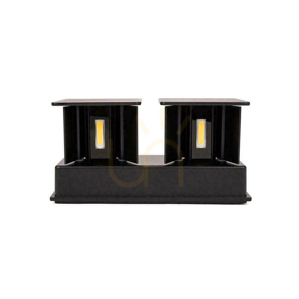 Pokaż Oprawa Ścienna V-TAC 24W LED Góra Dół IP65 Czarna VT-8125-B-N 4000K 2720lm Oprawa Ścienna V-TAC 24W LED Góra Dół IP65 Czarna VT-8125-B-N 4000K 2720lm