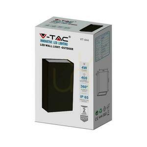 Kinkiet zewnętrzny V-TAC VT-844-B-N LED 4W 400 lm 6400K IP65 czarny small 2
