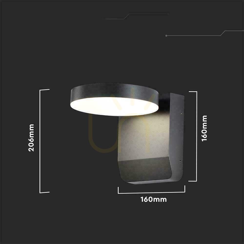 Sprawdź Kinkiet zewnętrzny V-TAC VT-11020 LED 17 W czarny 4000 K IP65 Kinkiet zewnętrzny V-TAC VT-11020 LED 17 W czarny 4000 K IP65