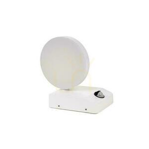 Biała okrągła oprawa elewacyjna LED z czujnikiem PIR V-TAC VT-11020S 17 W 3000 K 2480 lm IP65 small 1
