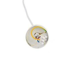 Lampa wisząca V-TAC VT-976-500-W, biała aluminiowa tuba 50 cm, 1×GU10 small 3