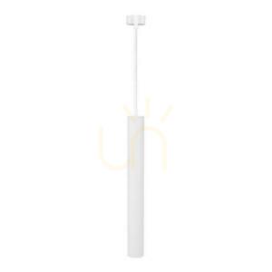 Lampa wisząca V-TAC VT-976-500-W, biała aluminiowa tuba 50 cm, 1×GU10 small 0
