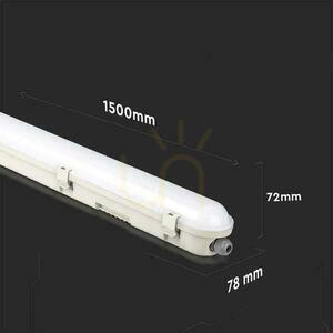 Oprawa hermetyczna LED 70W 8400lm 6500K IP65 150 cm Samsung VT-150070 V-TAC small 2