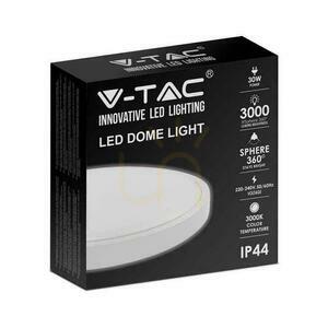 Plafon V-TAC 30W LED Okrągły IP44 42cm Biały VT-8630W-RD 3000K 3000lm small 3