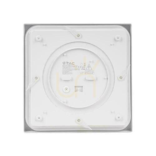 Sprawdź Plafon V-TAC 18W LED Kwadrat IP44 23x23cm Biały VT-8618W-SQ 6500K 1800lm