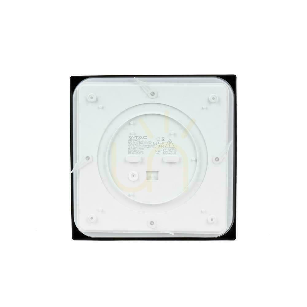 Zobacz Plafon V-TAC 30W LED Kwadrat IP44 42x42cm Czarny VT-8630B-SQ 6500K 3000lm Plafon V-TAC 30W LED Kwadrat IP44 42x42cm Czarny VT-8630B-SQ 6500K 3000lm