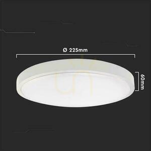 Plafon V-TAC 18W LED Okrągły IP44 Czujnik Ruchu Mikrofalowy 23cm Biały VT-8618S-W-RD 3000K 1800lm small 3