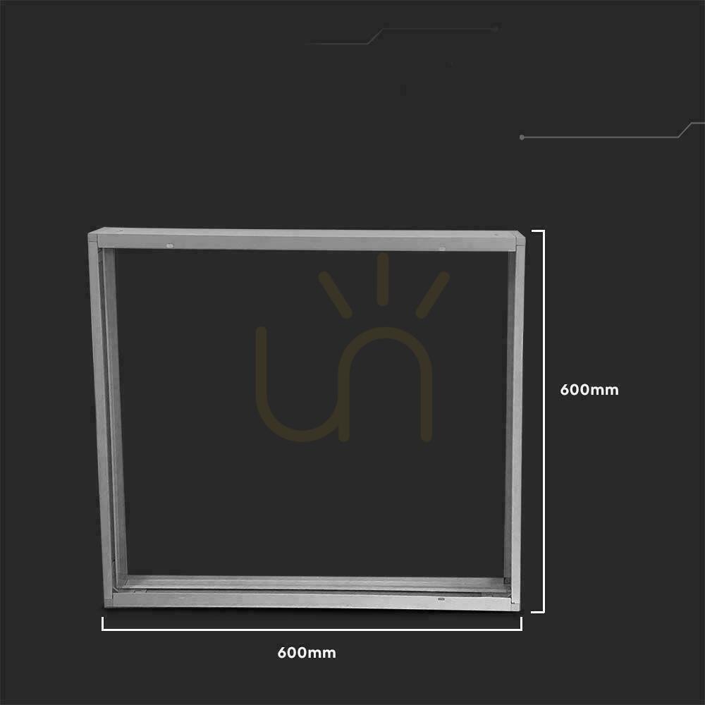 Wyświetl Ramka Natynkowa do Paneli Backlight LED 600x600x43mm V-TAC Ramka Natynkowa do Paneli Backlight LED 600x600x43mm V-TAC