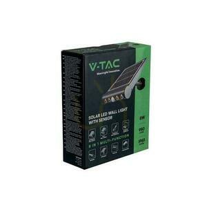 Projektor Solarny 8W LED Czarny 8w1 Czujnik Ruchu IP65 V-TAC VT-11108 4000K 950lm small 4