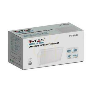 Oprawa Ścienna V-TAC 20W LED Ukośna Biała IP65 VT-8055 4000K 2045lm 4 Oprawa Ścienna V-TAC 20W LED Ukośna Biała IP65 VT-8055 4000K 2045lm small 4
