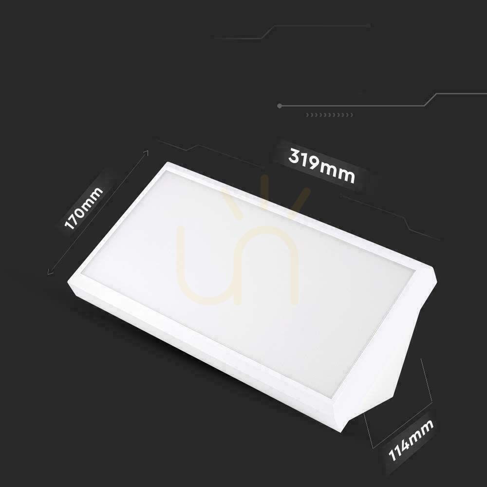 Sprawdź Oprawa Ścienna V-TAC 20W LED Ukośna Biała IP65 VT-8055 4000K 2045lm Oprawa Ścienna V-TAC 20W LED Ukośna Biała IP65 VT-8055 4000K 2045lm