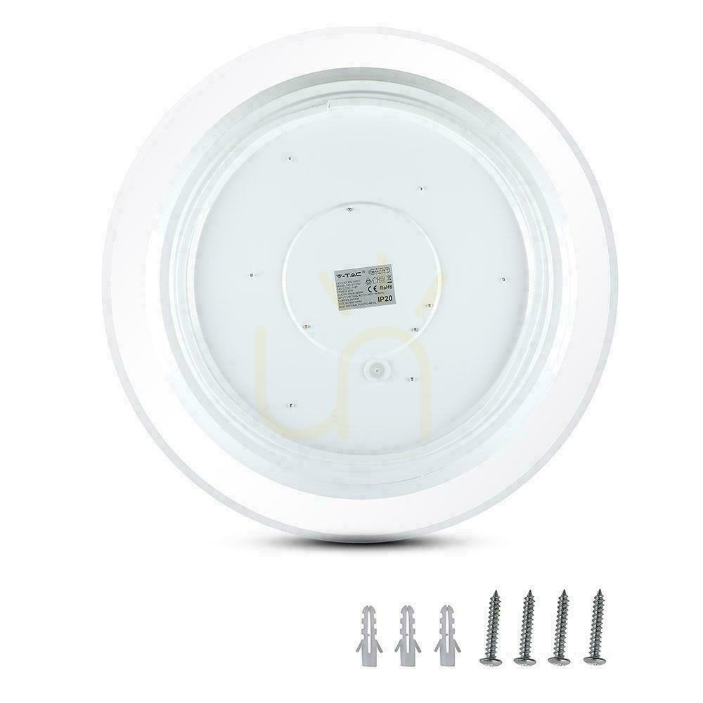 Wyświetl Plafon Sufitowy V-TAC 36W 35cm Gwiazdy SMART WiFi Amazon Alexa Google Home VT-5138 2700K-6400K+RGB 3600lm Plafon Sufitowy V-TAC 36W 35cm Gwiazdy SMART WiFi Amazon Alexa Google Home VT-5138 2700K-6400K+RGB 3600lm
