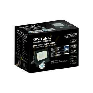 Projektor LED WiFi V-TAC 20W Czujnik Ruchu Czarny Z MUFĄ SMART Amazon Alexa Google Home VT-5192S RGB+3000K-6500K 1500lm 4 Projektor LED WiFi V-TAC 20W Czujnik Ruchu Czarny Z MUFĄ SMART Amazon Alexa Google Home VT-5192S RGB+3000K-6500K 1500lm small 4