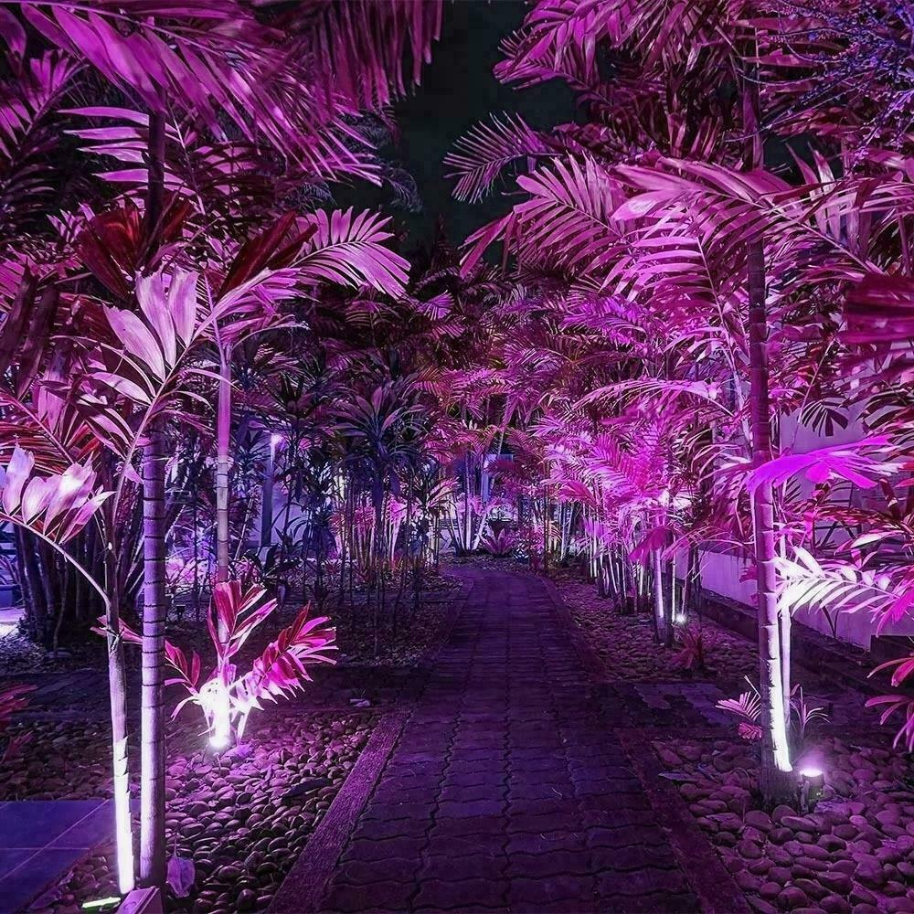 Wyświetl Oprawa Gruntowa Ogrodowa Wbijana LED SMART WiFI V-TAC 3x7W Amazon Alexa Google Home VT-5168 RGB+3000K-6500K 520lm Oprawa Gruntowa Ogrodowa Wbijana LED SMART WiFI V-TAC 3x7W Amazon Alexa Google Home VT-5168 RGB+3000K-6500K 520lm