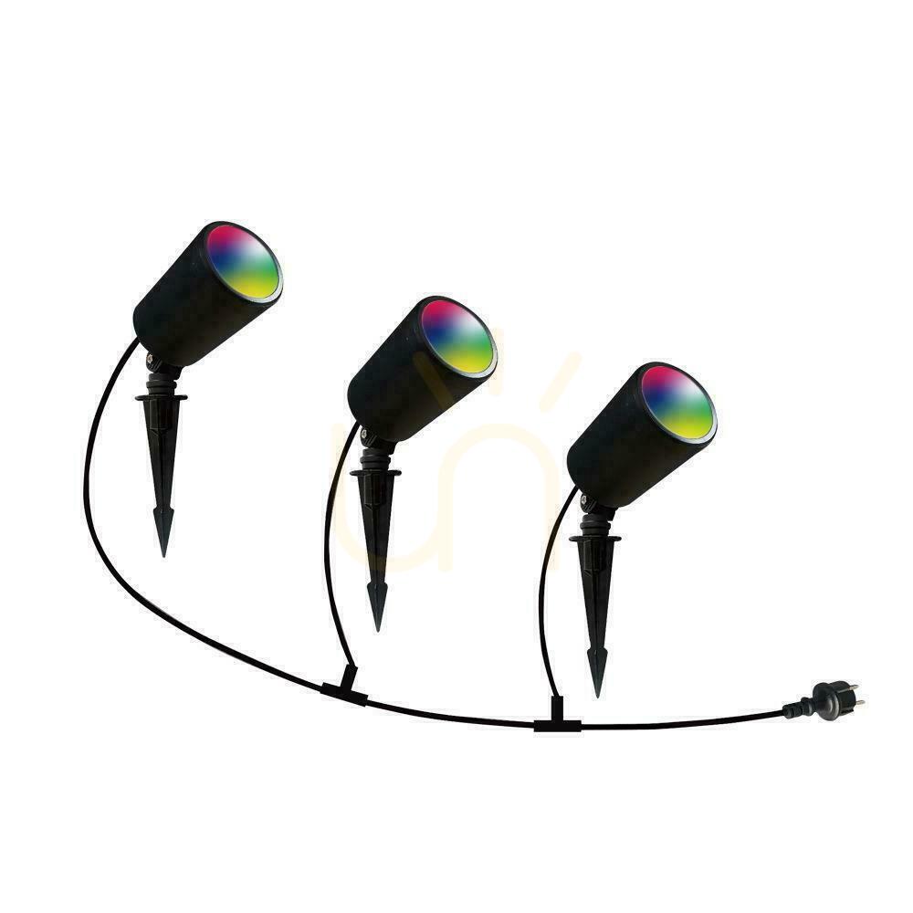 Sprawdź Oprawa Gruntowa Ogrodowa Wbijana LED SMART WiFI V-TAC 3x7W Amazon Alexa Google Home VT-5168 RGB+3000K-6500K 520lm Oprawa Gruntowa Ogrodowa Wbijana LED SMART WiFI V-TAC 3x7W Amazon Alexa Google Home VT-5168 RGB+3000K-6500K 520lm