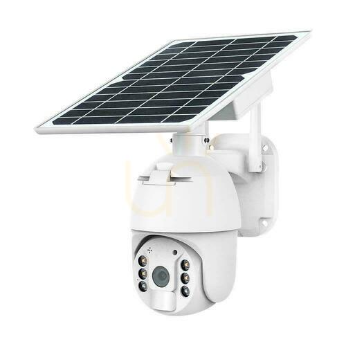 Sprawdź Kamera Zewnętrzna V-TAC WiFi HD SMART Solarna Obrotowa PTZ IR Biała VT-11024