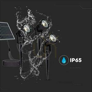 Oprawa Gruntowa Ogrodowa Wbijana LED V-TAC Solarna Zestaw 3x1.2W IP65 VT-11032 3000K 50lm 3 Lata Gwarancji 6 Oprawa Gruntowa Ogrodowa Wbijana LED V-TAC Solarna Zestaw 3x1.2W IP65 VT-11032 3000K 50lm 3 Lata Gwarancji small 6