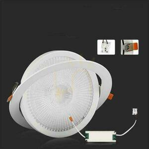 Oprawa V-TAC LED Downlight SAMSUNG CHIP 30W Ruchoma VT-2-30 4000K 2970lm 5 Lat Gwarancji 8 Oprawa V-TAC LED Downlight SAMSUNG CHIP 30W Ruchoma VT-2-30 4000K 2970lm 5 Lat Gwarancji small 8