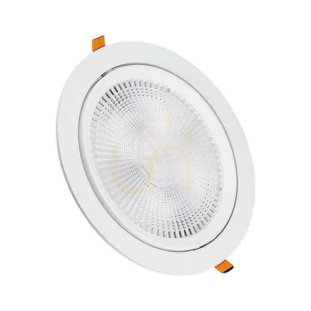 Sprawdź Oprawa V-TAC LED Downlight SAMSUNG CHIP 30W Ruchoma VT-2-30 4000K 2970lm 5 Lat Gwarancji Oprawa V-TAC LED Downlight SAMSUNG CHIP 30W Ruchoma VT-2-30 4000K 2970lm 5 Lat Gwarancji