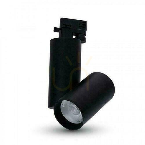 Sprawdź Oprawa LED V-TAC Szynosystem 3F 15W 24st Czarny VT-4615B 6400K 1350lm 5 Lat Gwarancji