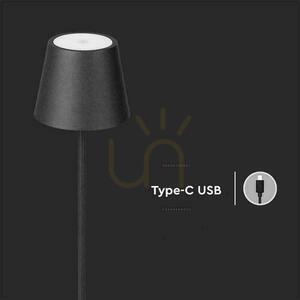 Lampa Podłogowa V-TAC 4W LED Czarna IP54 Ładowalna VT-7544 3000K 300lm 9 Lampa Podłogowa V-TAC 4W LED Czarna IP54 Ładowalna VT-7544 3000K 300lm small 9