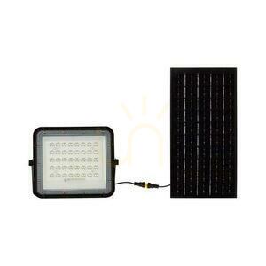 Projektor LED Solarny V-TAC 10W Pilot, AUTO, Timer, IP65 Czarny VT-80W 6400K 800lm small 0